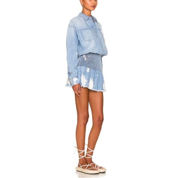 SER.O.YA Monica Dress Olympia Bleached - Picture 10 of 10